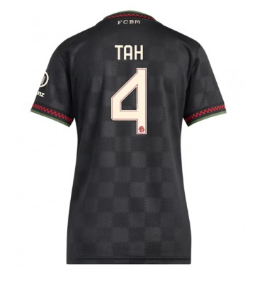 Lacne Ženy Futbalové dres Bayern Munich Jonathan Tah #4 2025-26 Krátky Rukáv - Tretina